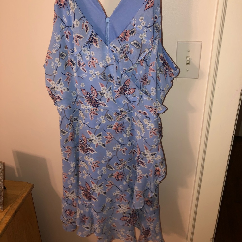 Large blue Francesca’s dress